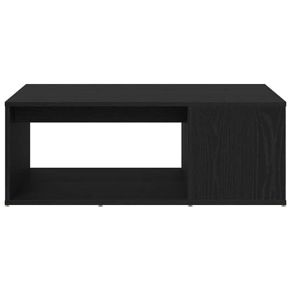 Coffee Table Black Oak 90 x 67 x 33 cm Engineered Wood