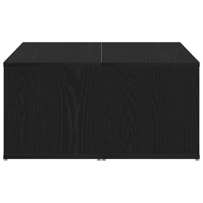 Coffee Table Black Oak 90 x 67 x 33 cm Engineered Wood