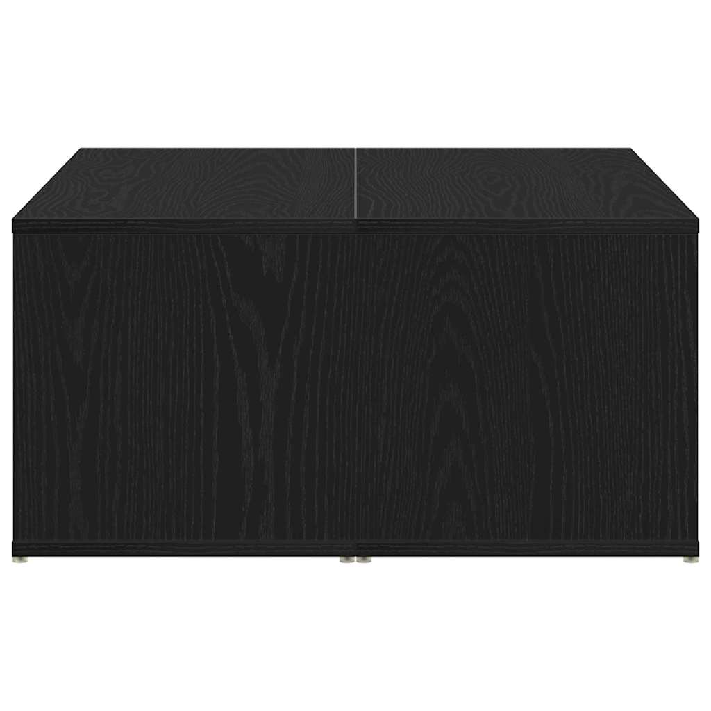 Coffee Table Black Oak 90 x 67 x 33 cm Engineered Wood