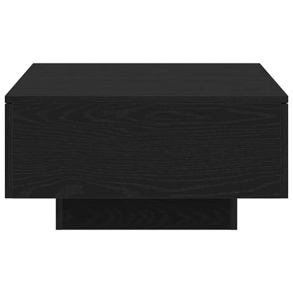 Coffee Table Black Oak 90 x 60 x 31 cm Engineered Wood