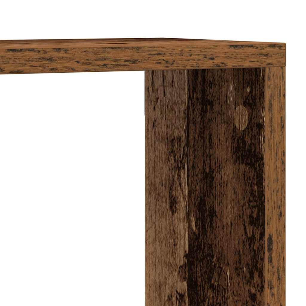 Wall Shelves 2 pcs Old Wood 80 x 15 x 26 cm Engineered Wood