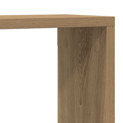 Wall Shelves 2 pcs Artisian Oak 80 x 15 x 26 cm Engineered Wood