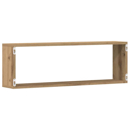Wall Shelves 2 pcs Artisian Oak 80 x 15 x 26 cm Engineered Wood