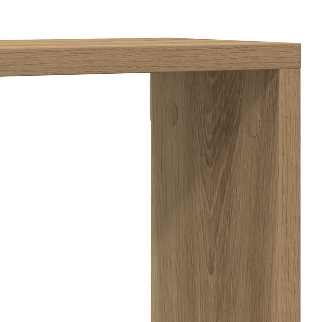 Wall Shelves 4 pcs Artisian Oak 80 x 15 x 26 cm Engineered Wood