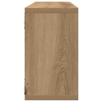 Wall Shelves 4 pcs Artisian Oak 80 x 15 x 26 cm Engineered Wood