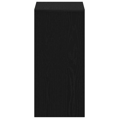 Desk Black Oak Engineered Wood 102.5 x 35 x 75 cm