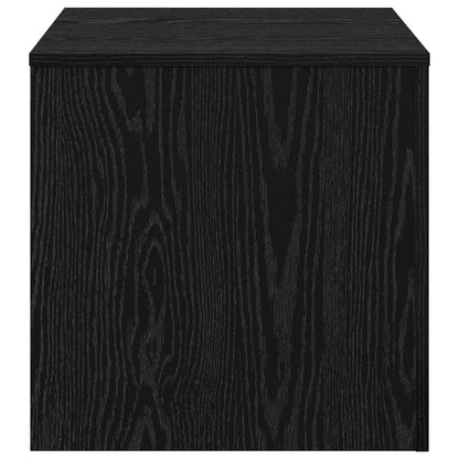 Nesting Table 3 pcs Black Oak 45 x 45 x 45 cm Engineered Wood