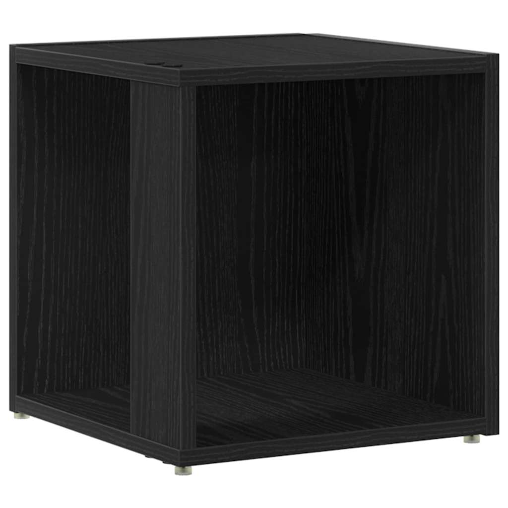 Corner Shelves 33 x 33 x 34.5 cm Engineered Wood Black Oak
