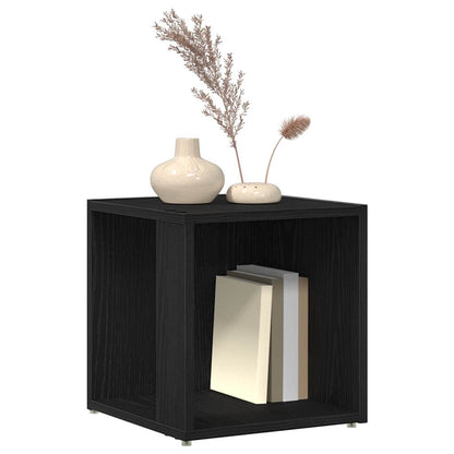 Corner Shelves 33 x 33 x 34.5 cm Engineered Wood Black Oak