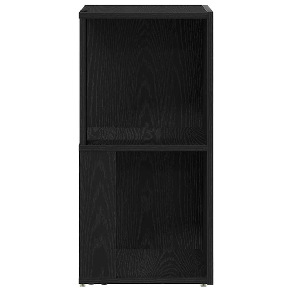 Corner Shelves Black Oak 33 x 33 x 67 cm Engineered Wood