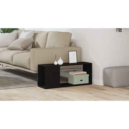 TV Cabinet Set Black Oak 80 x 24 x 32 cm Engineered Wood