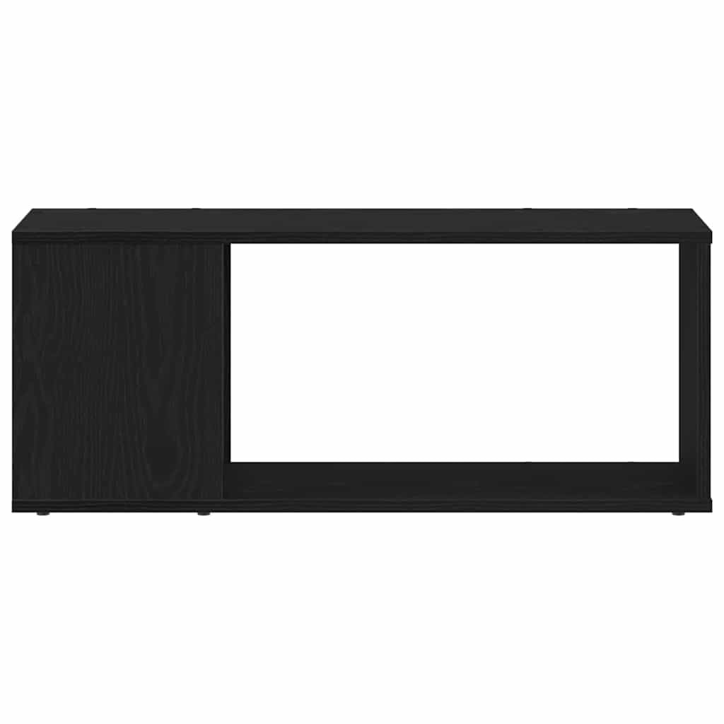 TV Cabinet Set Black Oak 80 x 24 x 32 cm Engineered Wood
