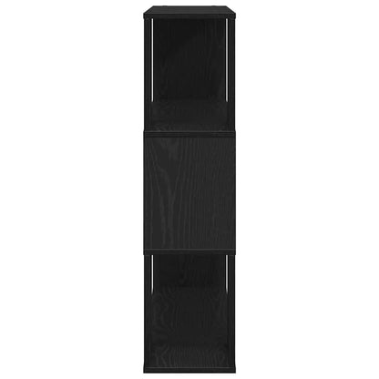 TV Cabinet Set 100 x 24 x 94 cm Black Oak Engineered Wood