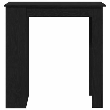 Bar Table 102 x 50 x 103.5 cm Engineered Wood Black Oak