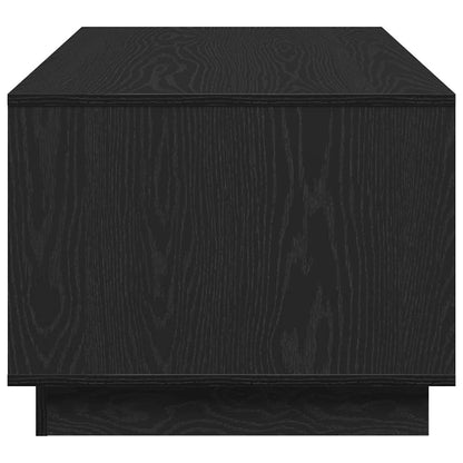 Coffee Table Black Oak 102 x 55 x 43 cm Engineered Wood
