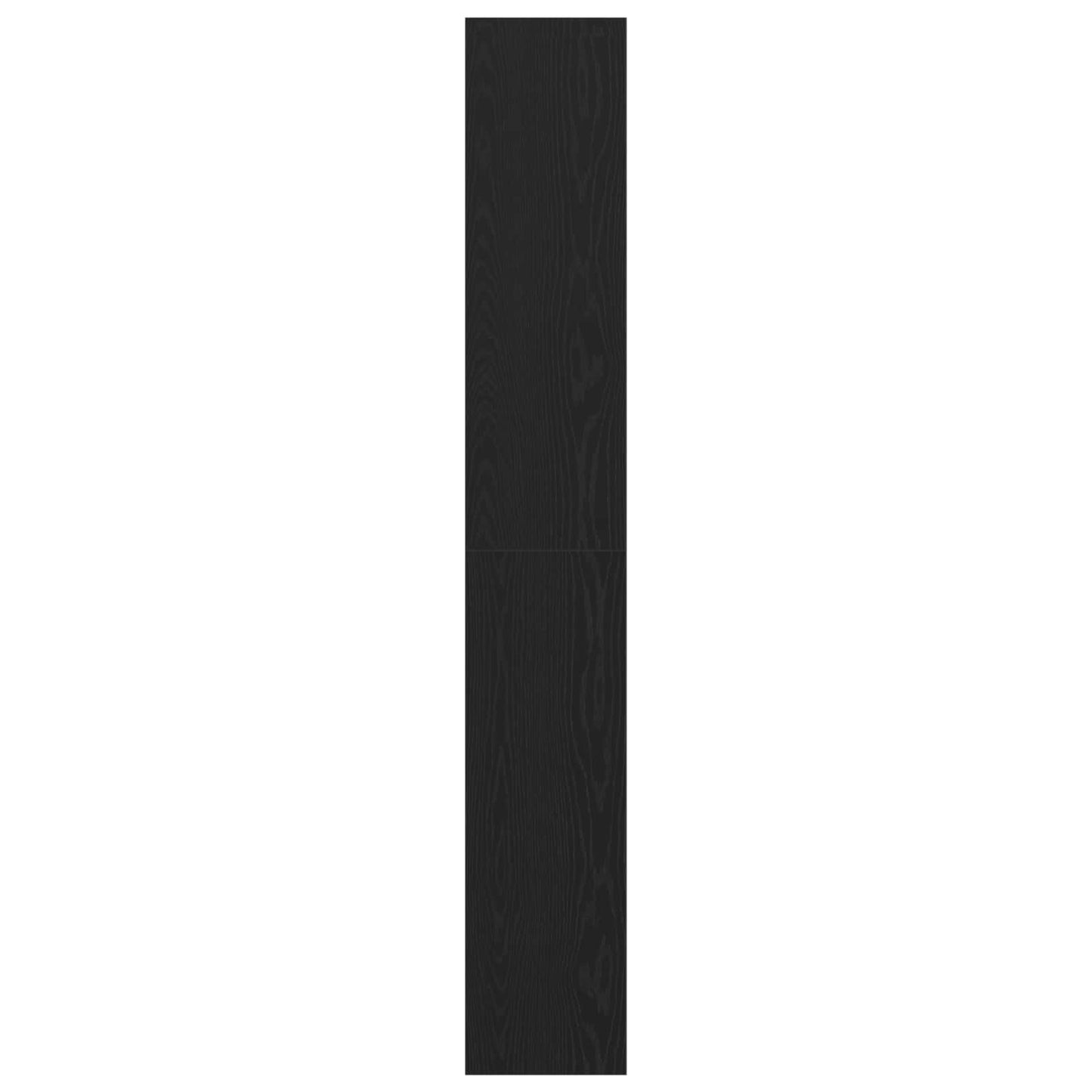 Book Cabinet Black Oak 40 x 30 x 198 cm Engineered Wood