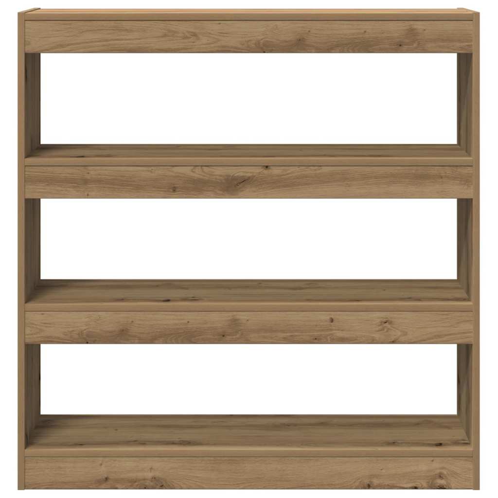 Book Cabinet 3-Tier 100 x 30 x 103 cm Engineered Wood