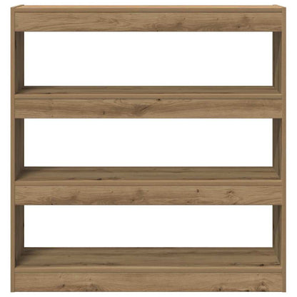 Book Cabinet 3-Tier 100 x 30 x 103 cm Engineered Wood