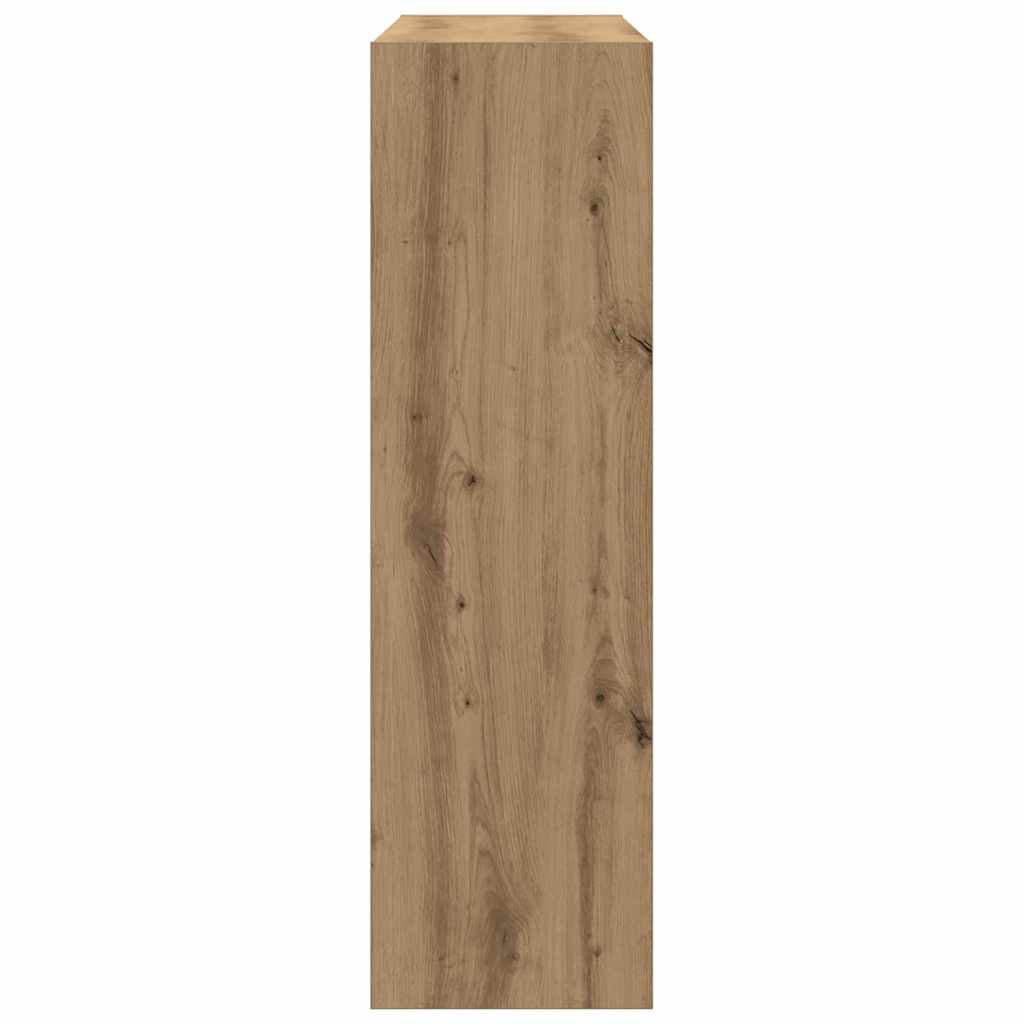 Book Cabinet 3-Tier 100 x 30 x 103 cm Engineered Wood