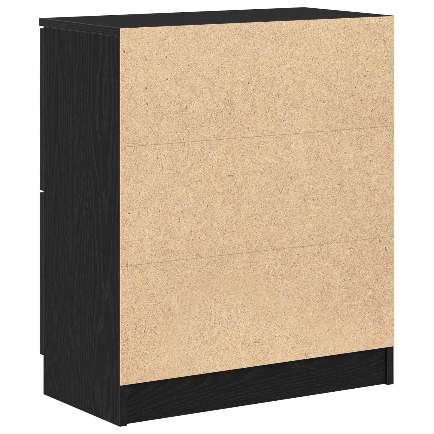 Sideboard Black Oak 60 x 30 x 70 cm Engineered Wood