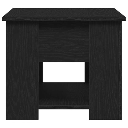 Coffee Table Black Oak 79 x 49 x 41 cm Engineered Wood