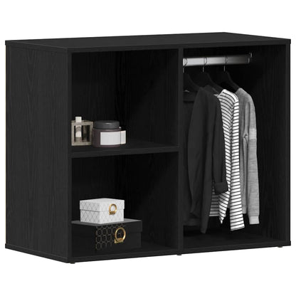 Cosmetic Cabinet Black Oak 80 x 40 x 65 cm Engineered Wood