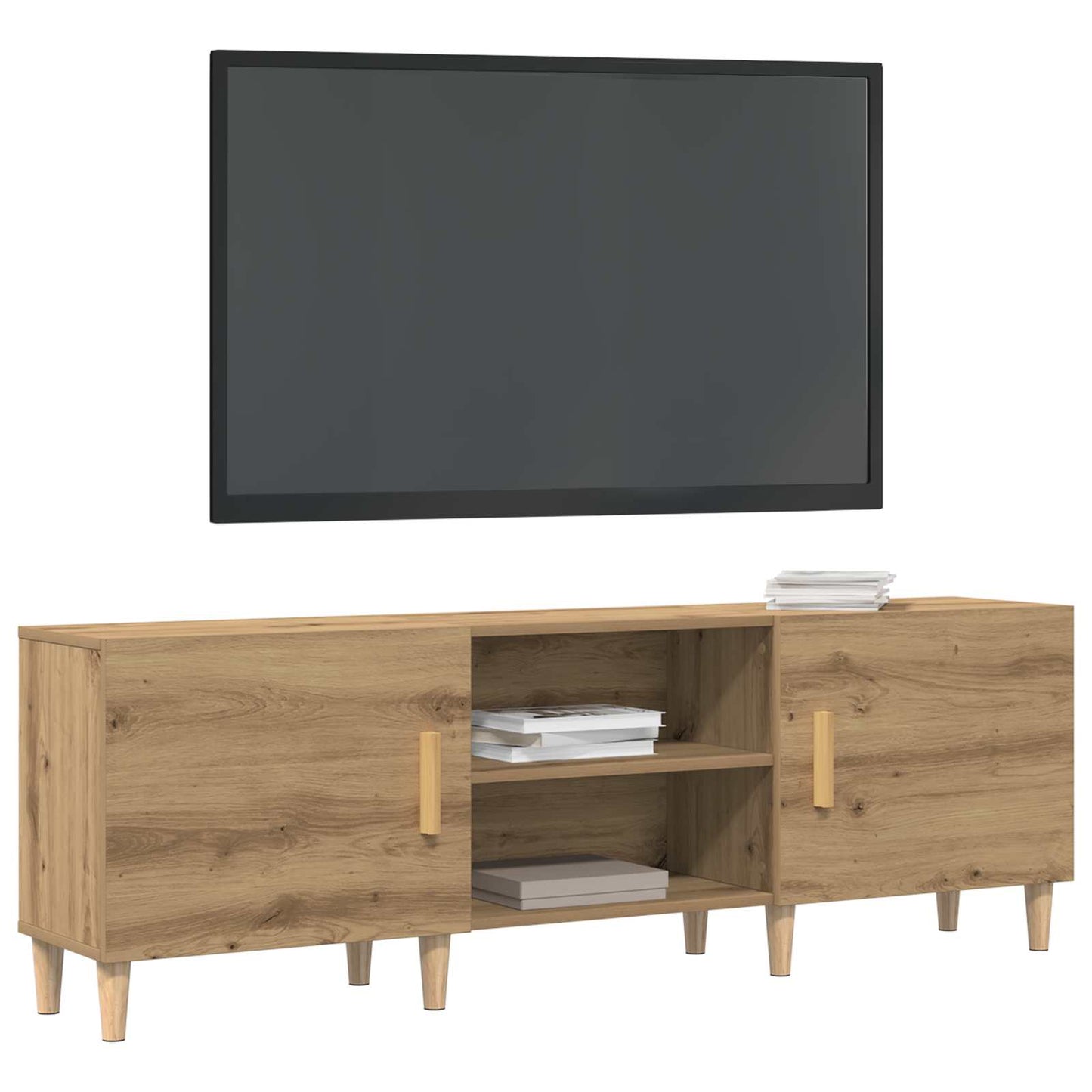 TV Cabinet 150 x 30 x50 cm Artisan oak Engineered Wood