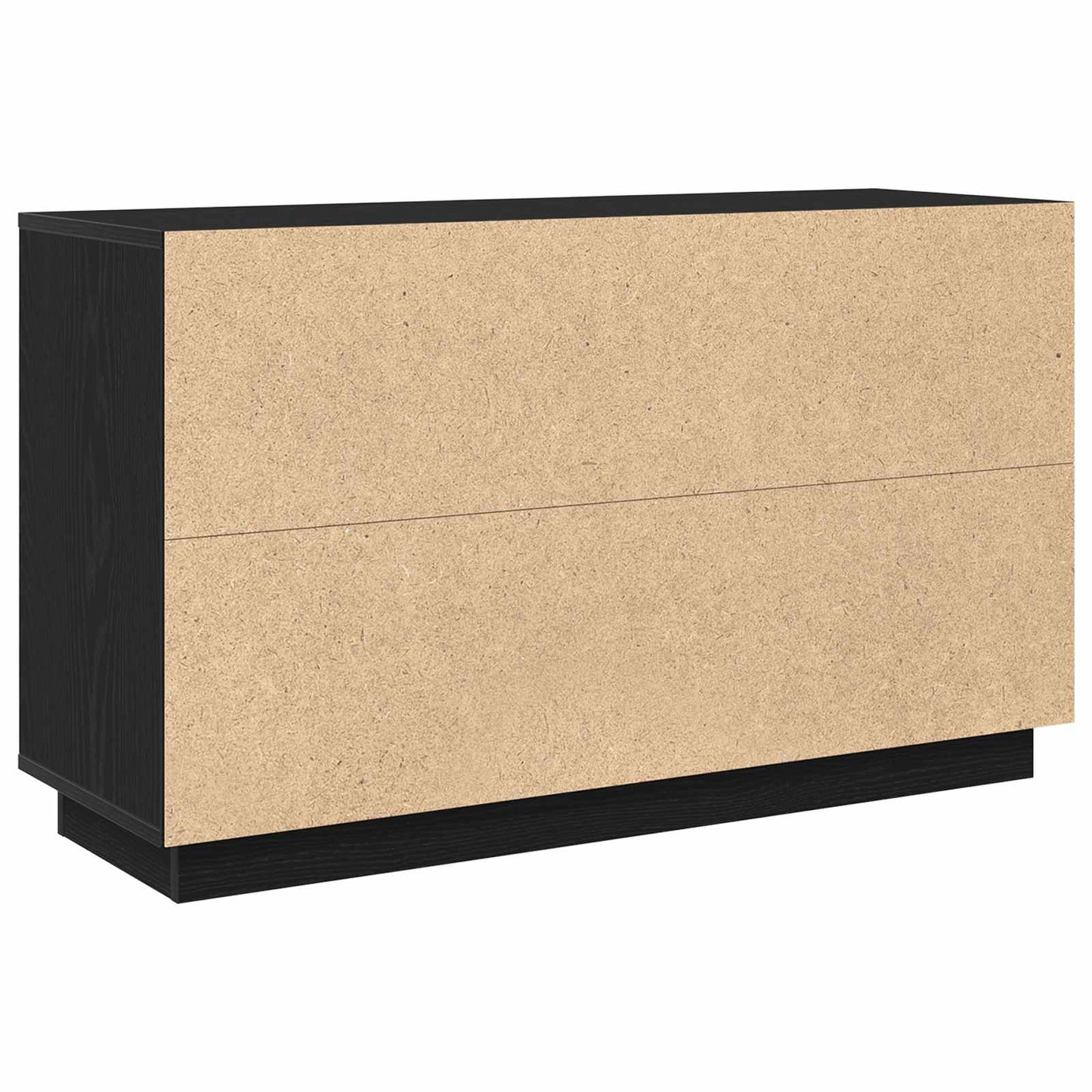 Sideboard Black Oak 102 x 35 x 60 cm Engineered Wood