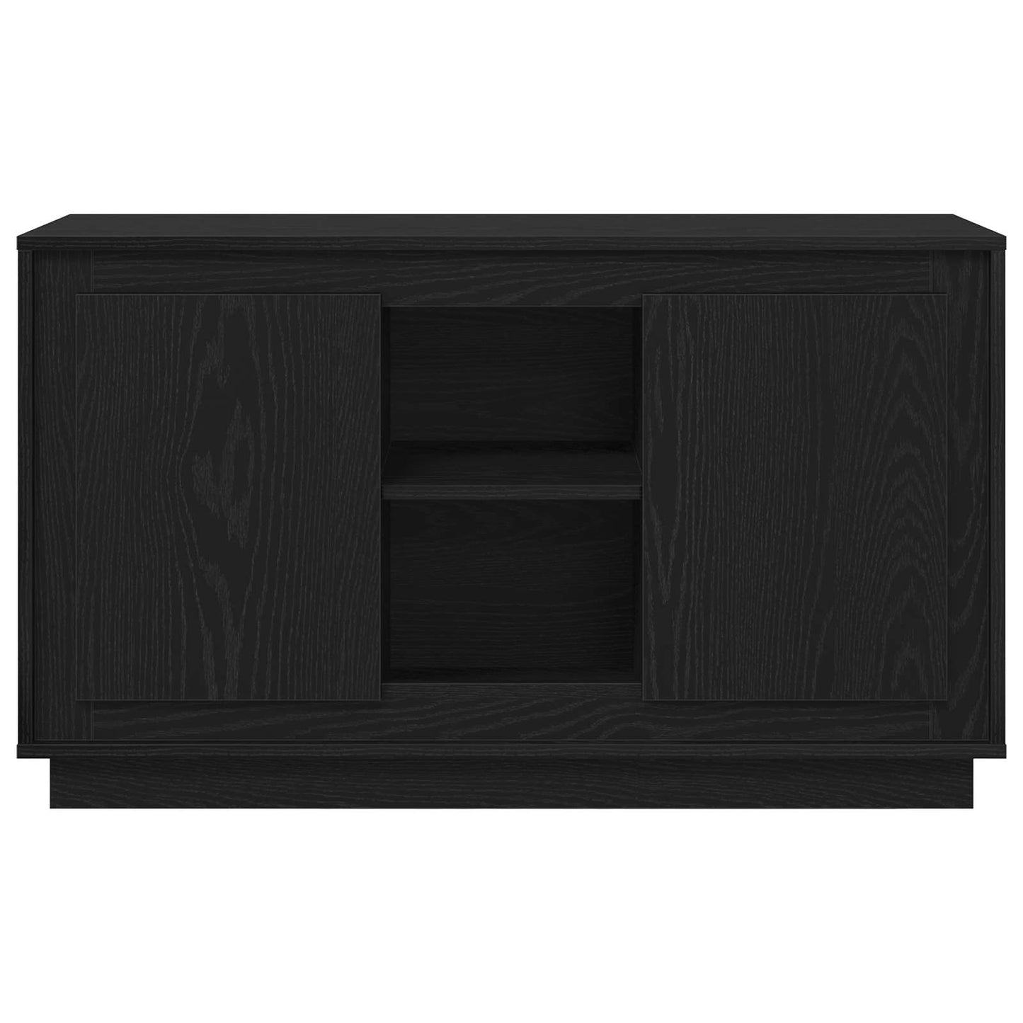 Sideboard Black Oak 102 x 35 x 60 cm Engineered Wood