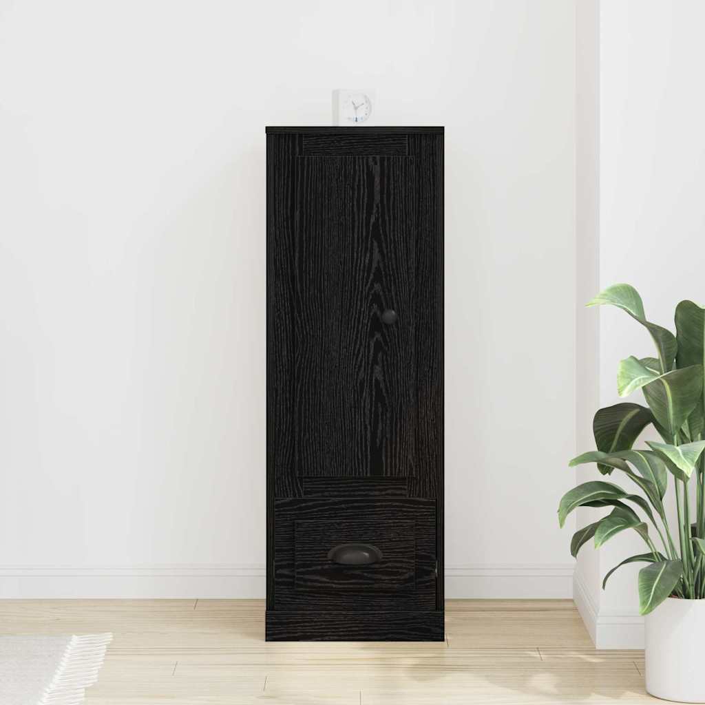 Highboard Black Oak 36 x 35.5 x 103.5 cm Engineered Wood