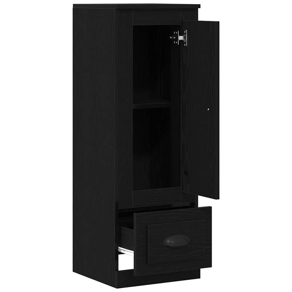 Highboard Black Oak 36 x 35.5 x 103.5 cm Engineered Wood