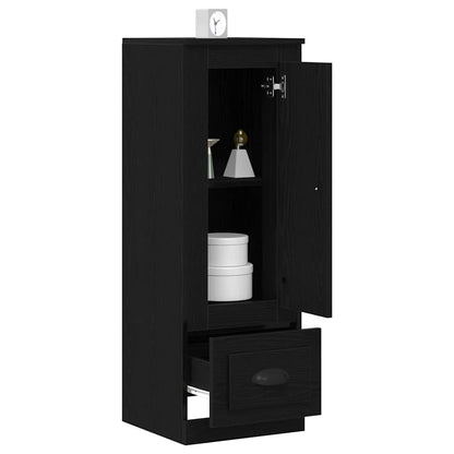 Highboard Black Oak 36 x 35.5 x 103.5 cm Engineered Wood