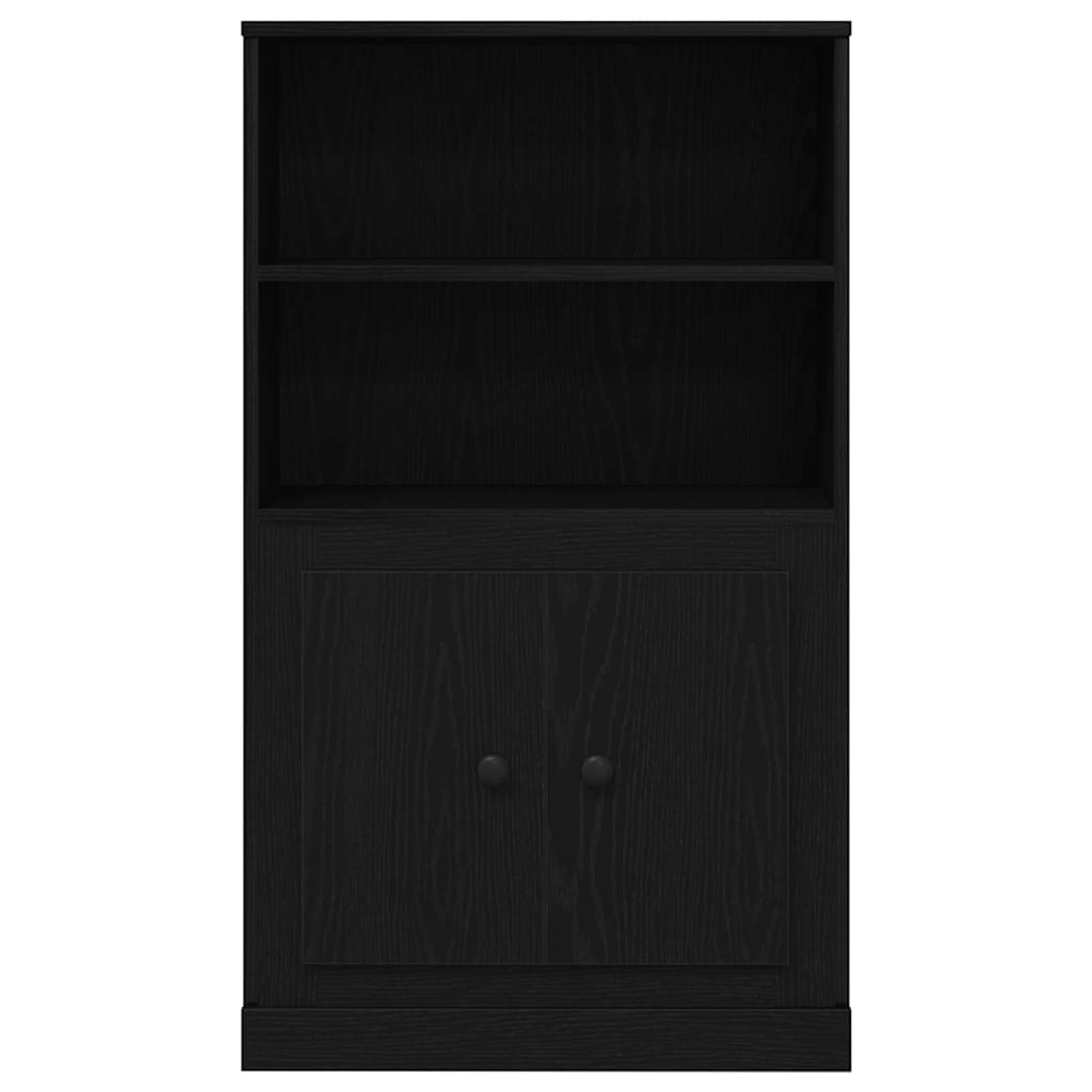 Highboard Black Oak 60 x 35.5 x 103.5 cm Engineered Wood