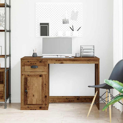 Desk with Drawer Old Wood 50 x 115 x 75 cm Engineered Wood