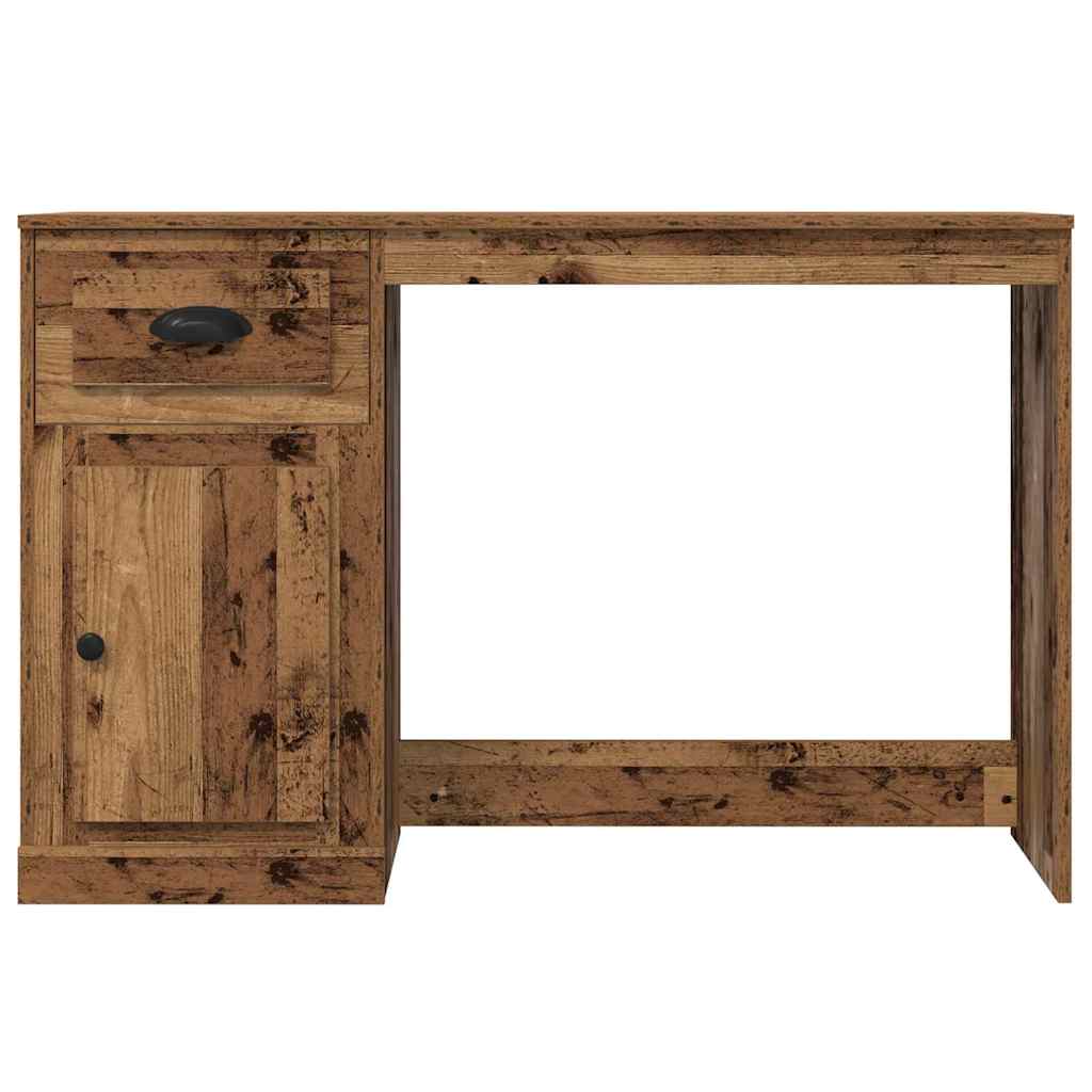 Desk with Drawer Old Wood 50 x 115 x 75 cm Engineered Wood