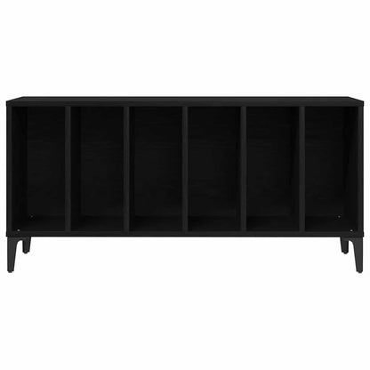 Record Cabinet Black Oak 100 x 38 x 48 cm Engineered Wood