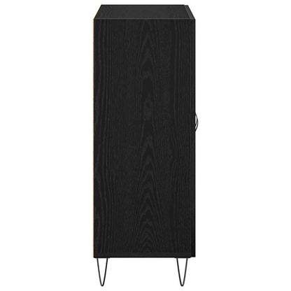 Sideboard Black Oak 69.5 x 34 x 90 cm Engineered Wood