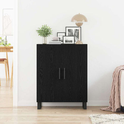 Sideboard Black Oak 69.5 x 34 x 90 cm Engineered Wood