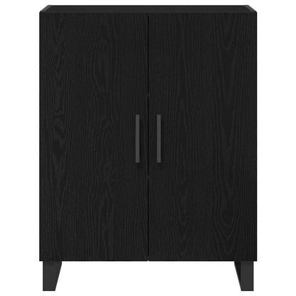 Sideboard Black Oak 69.5 x 34 x 90 cm Engineered Wood