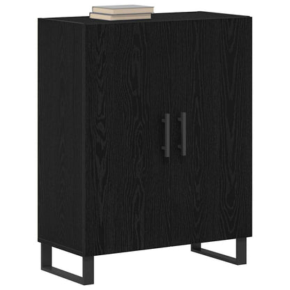 Sideboard Black Oak 69.5 x 34 x 90 cm Engineered Wood