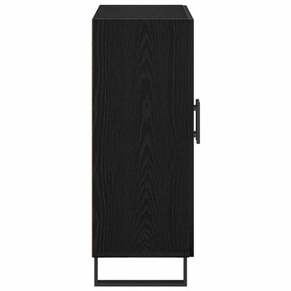 Sideboard Black Oak 69.5 x 34 x 90 cm Engineered Wood