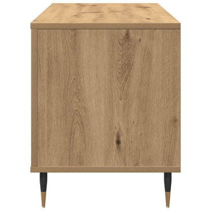 Record Cabinet Artisan oak 100 x 38 x 48 cm Engineered Wood