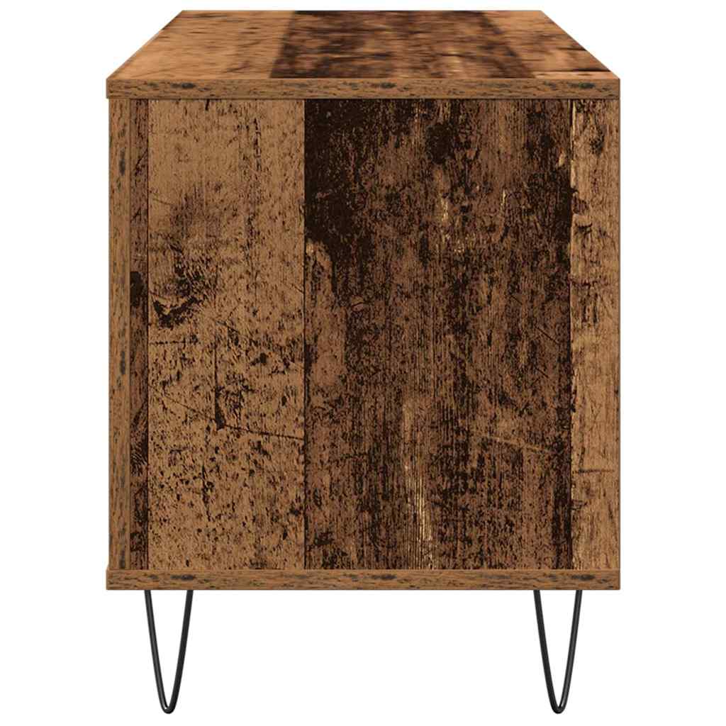 Record Cabinet Old wood 100 x 38 x 48 cm Engineered Wood
