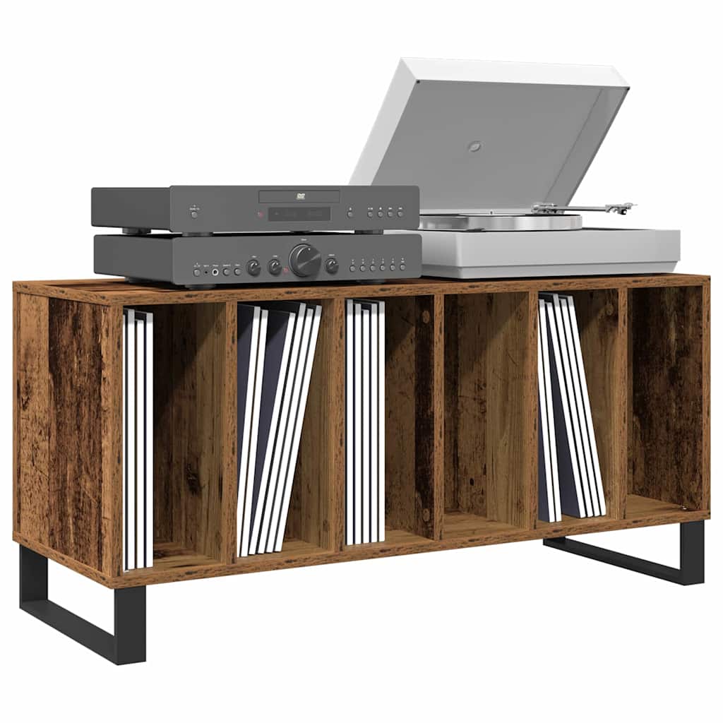 Record Cabinet Old wood 100 x 38 x 48 cm Engineered Wood