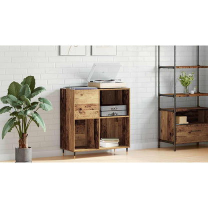 Record Cabinet Old wood 85 x 38 x 89 cm Engineered Wood