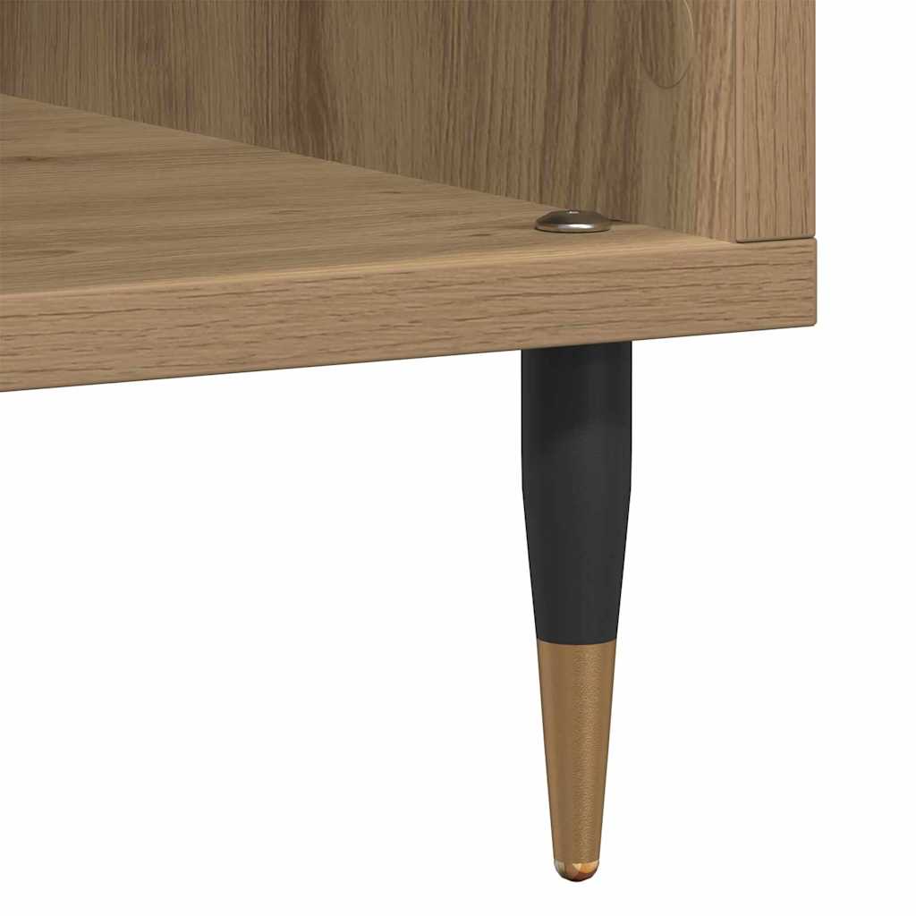 Record Cabinet Artisan oak 85 x 38 x 89 cm Engineered Wood