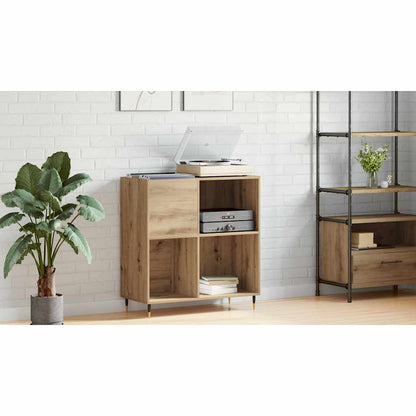 Record Cabinet Artisan oak 85 x 38 x 89 cm Engineered Wood