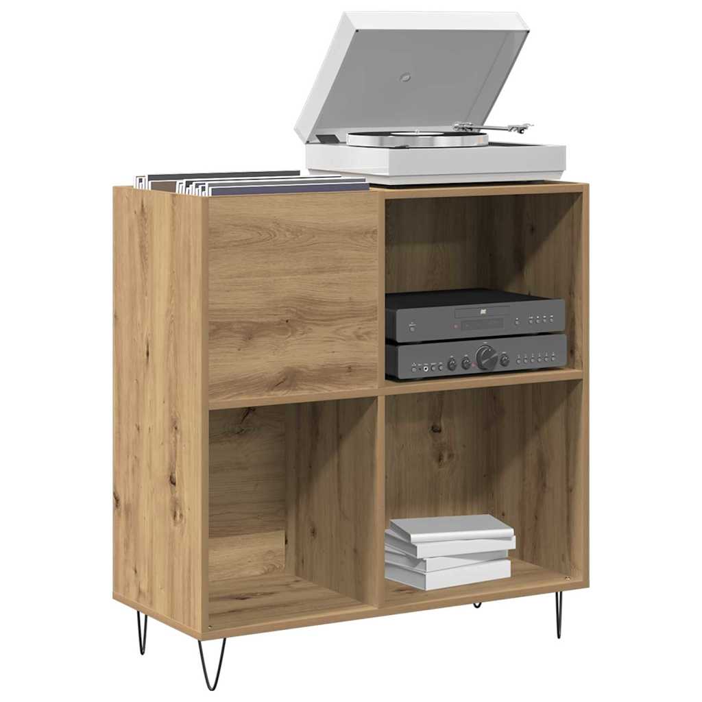 Record Cabinet Artisan oak 85 x 38 x 89 cm Engineered Wood