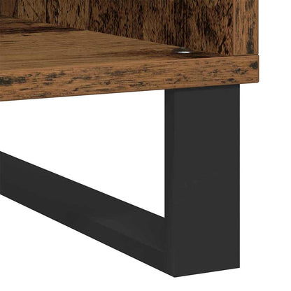 Record Cabinet Old wood 84.5 x 38 x 89 cm Engineered Wood