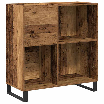 Record Cabinet Old wood 84.5 x 38 x 89 cm Engineered Wood